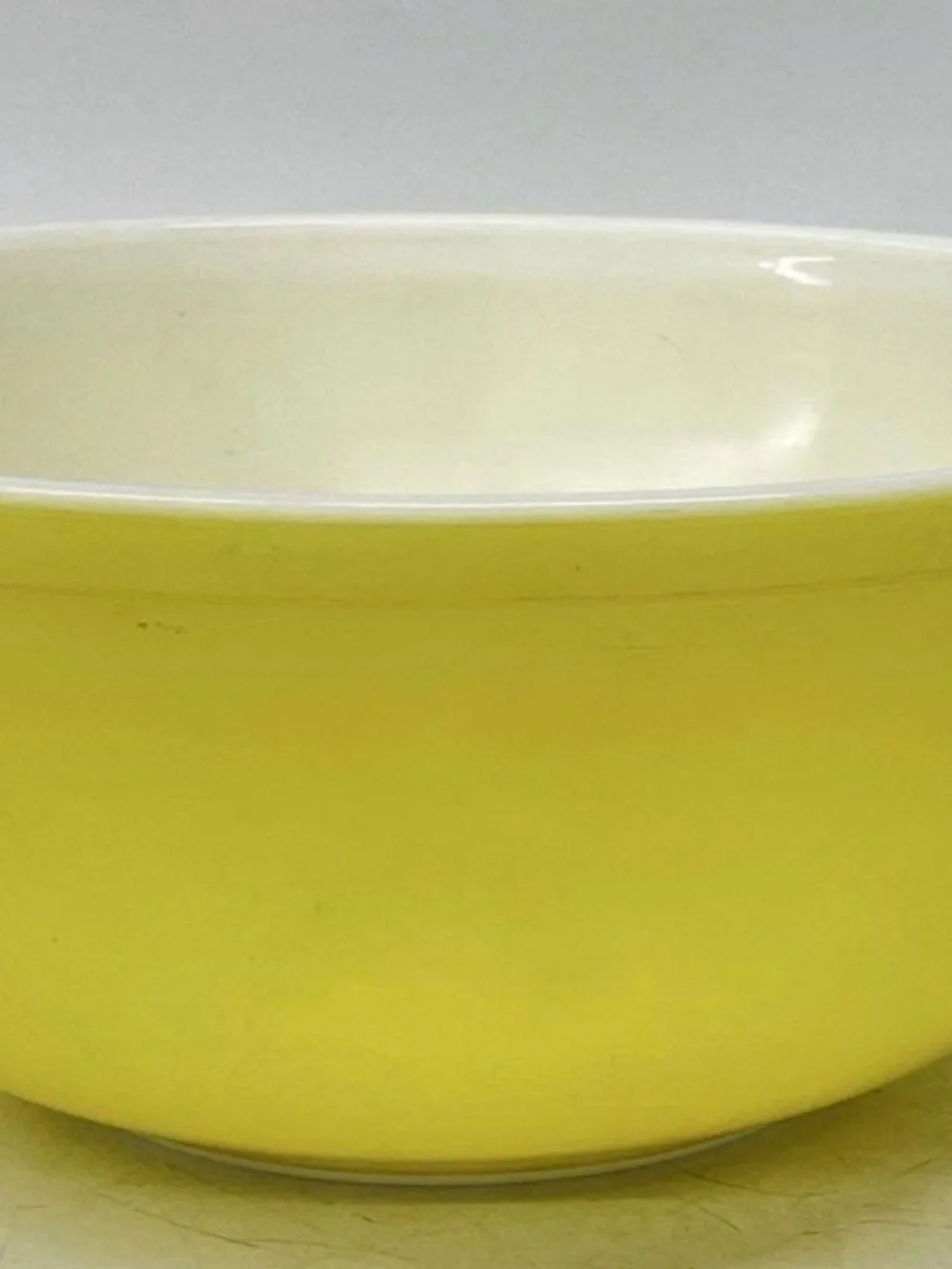 Vintage Pyrex Yellow Mixing Bowl 404